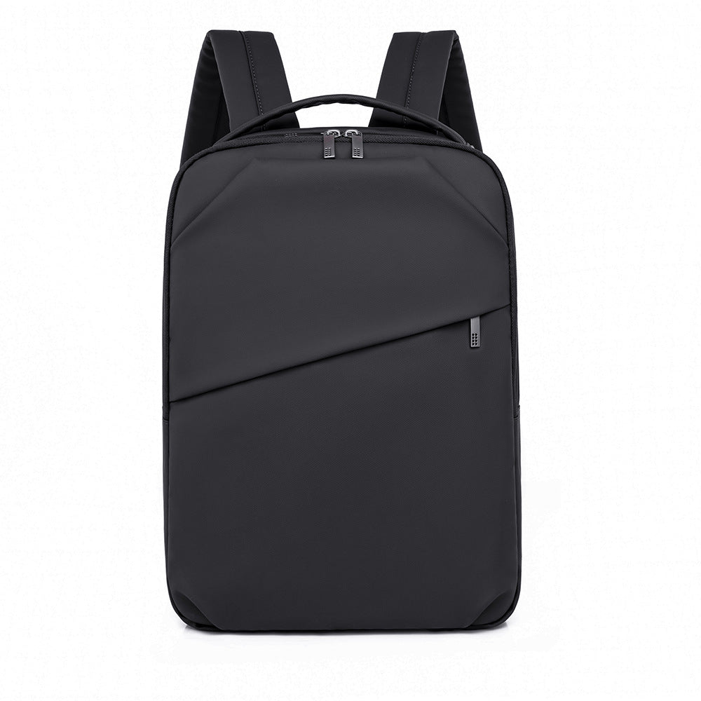 Women's Waterproof Derm Solid Color Commuter Business Backpack