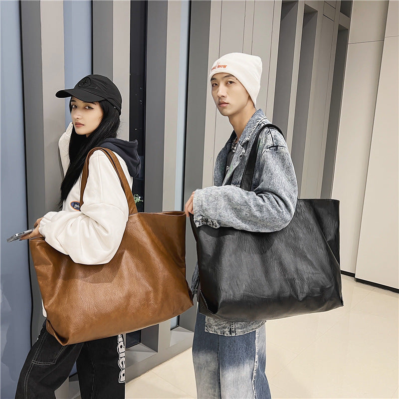 Women's Large Capacity Trendy Fashion Simple Class Commuter Women's Shoulder Bag