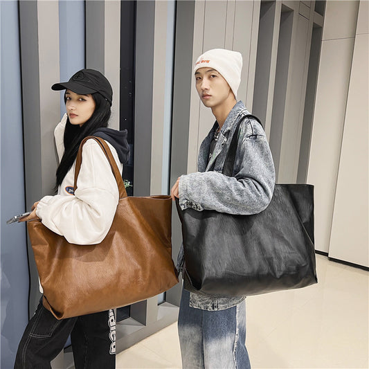 Women's Large Capacity Trendy Fashion Simple Class Commuter Women's Shoulder Bag