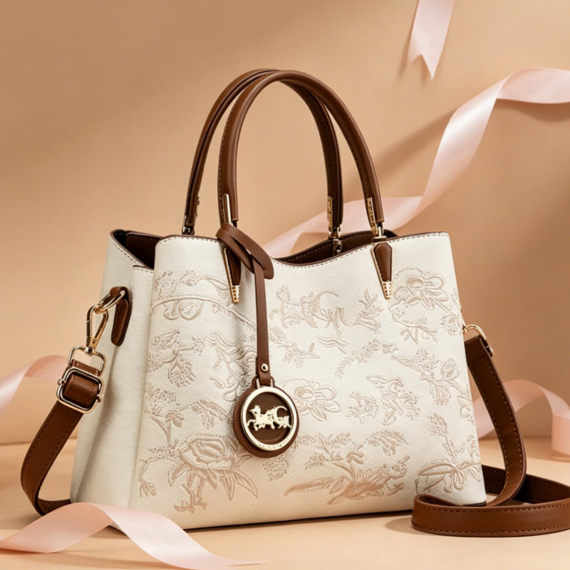 Women's Mother's Day Light Luxury Large Capacity Women's Shoulder Bag