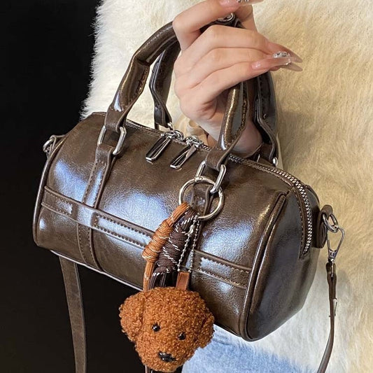 Popular Fashion Advanced Texture Portable Western Style Bucket Bag