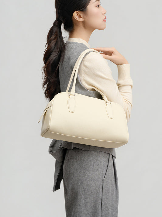 Spring Boston Bowling Genuine Leather Portable High Ladies Bags