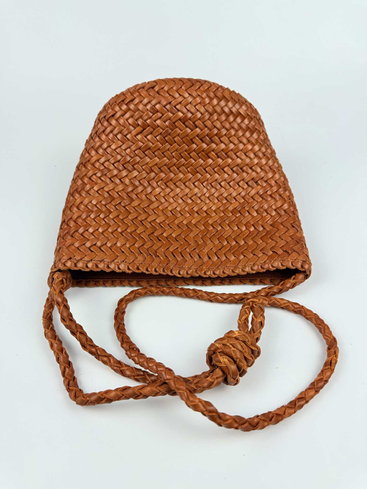 Summer Woven Genuine Leather Handmade First Bags