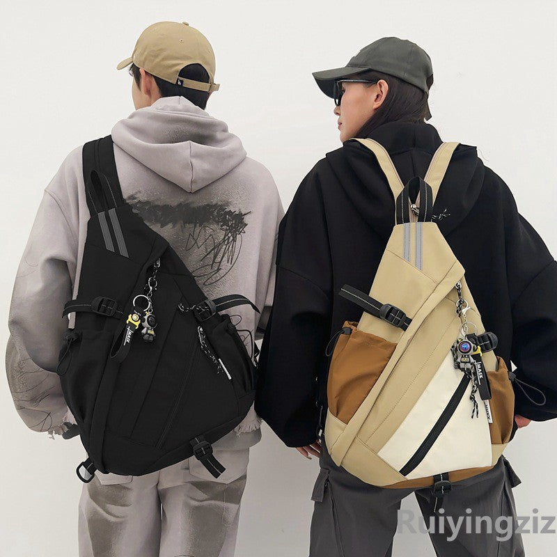 Women's & Men's College Trip Korean Burden Reduction Leisure Backpack