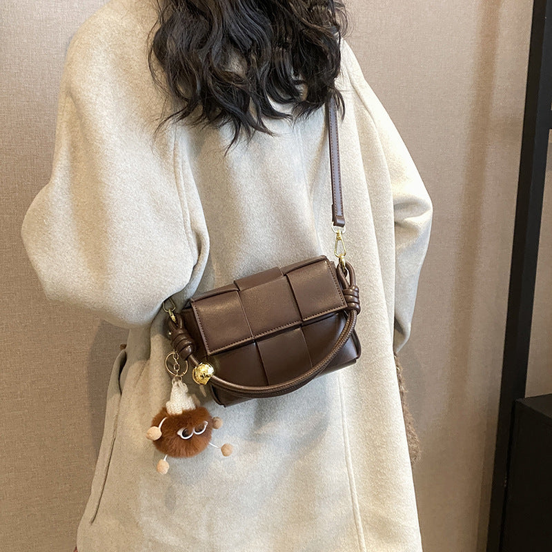 Stylish Women's Portable Fashionable Exquisite Woven Women's Shoulder Bag