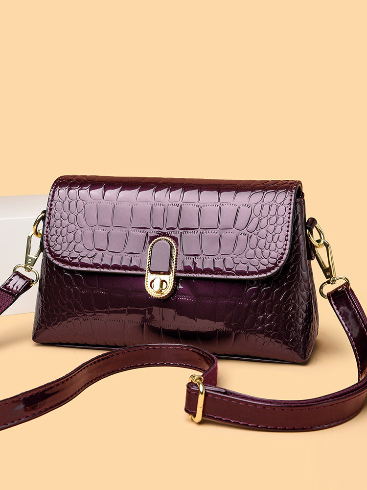 Crocodile Leather South Style Fashion Design Simple Bags