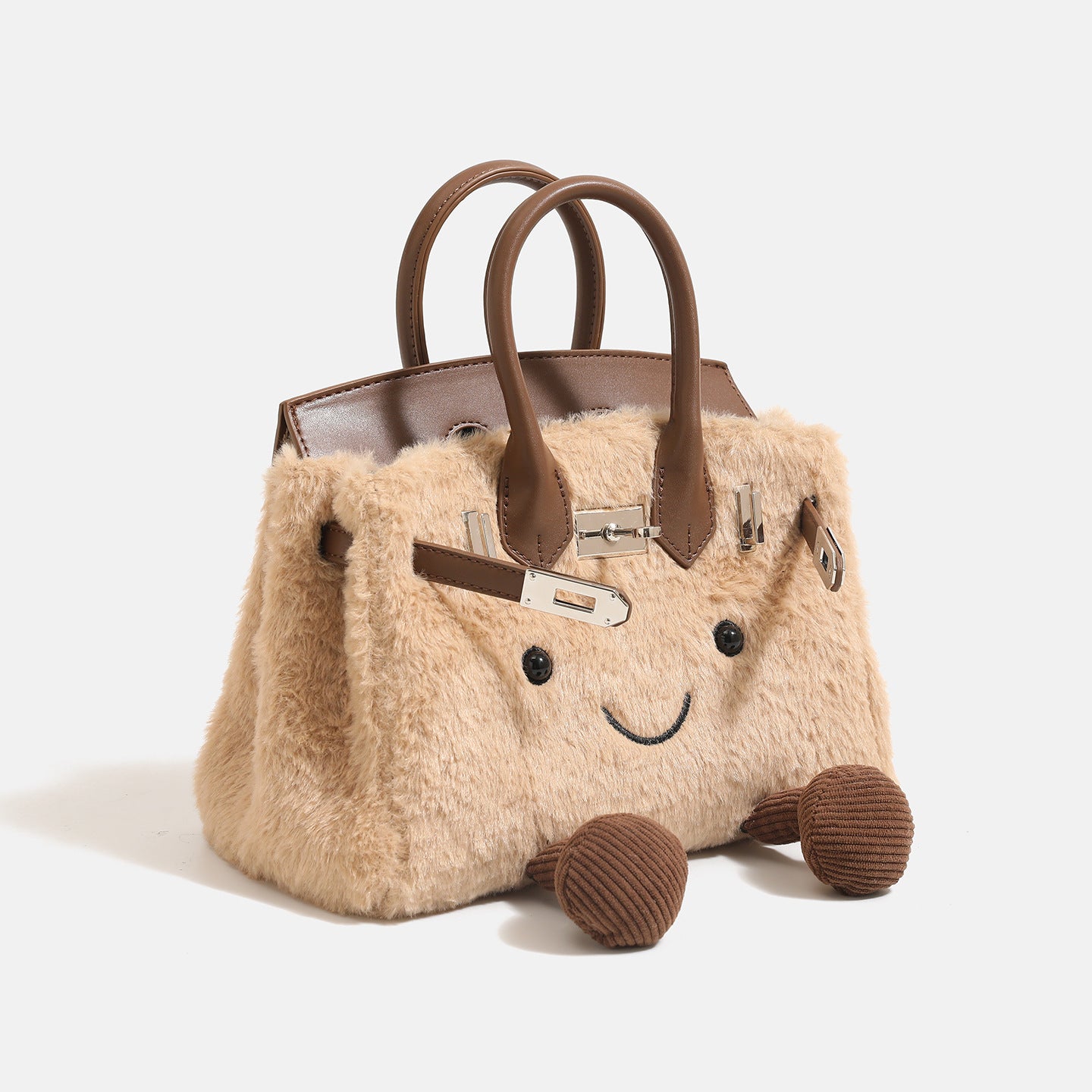 Cute Plush Female Cartoon Fashion Kelly Bags