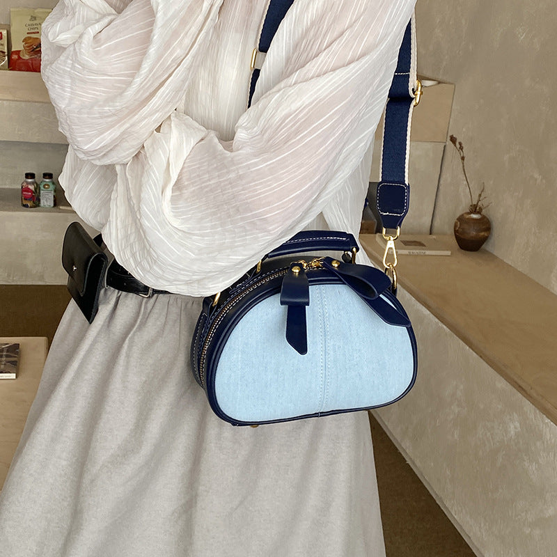 Women's Genuine Leather Korean Fashion Cowhide Boutique Women's Messenger Bag