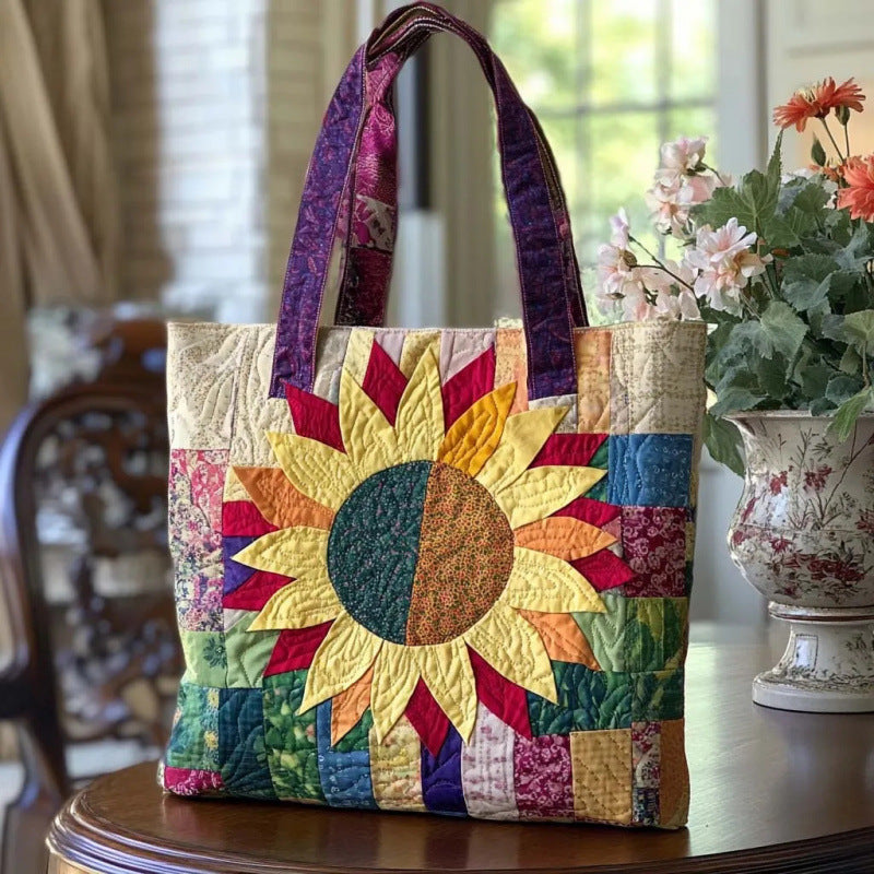 Printing Quilted Commute Leisure Cotton Jacket Tote Bag