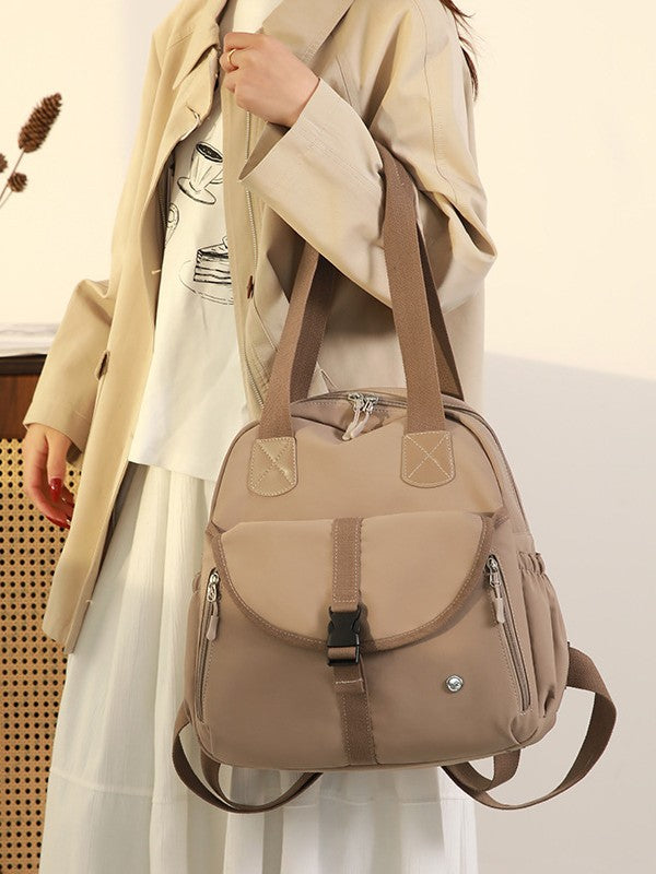 Spring Large Capacity Lightweight Nylon Cloth Women's Messenger Bag