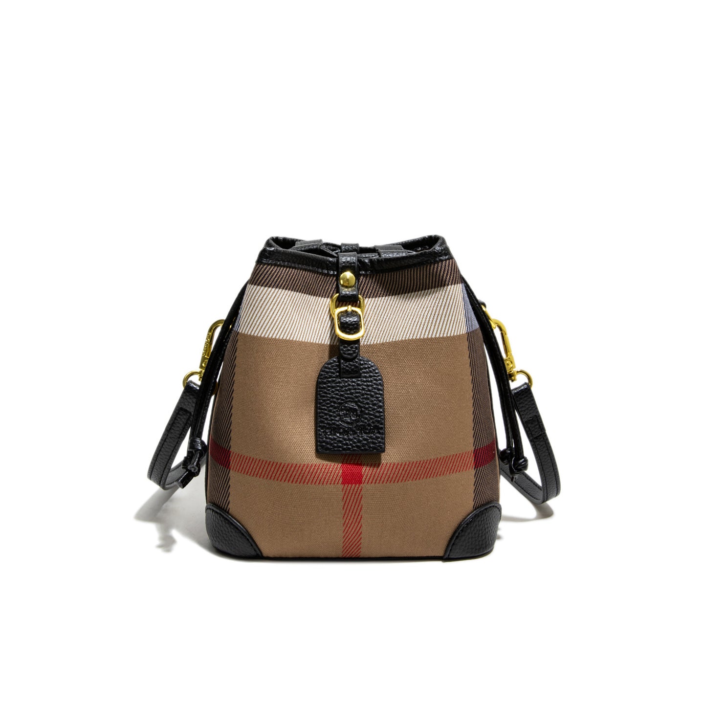 Women's Check Pattern Texture Practical Large Capacity Bags