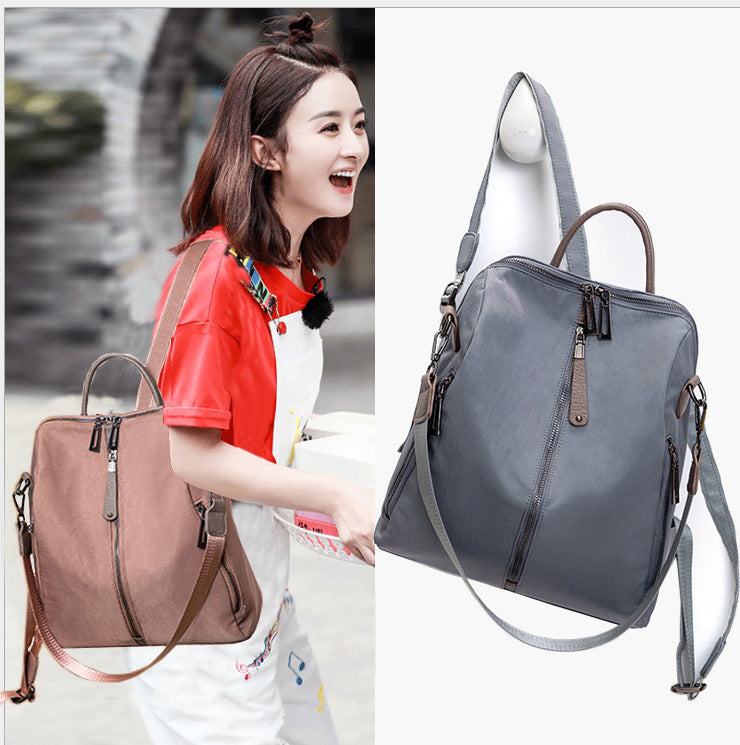Women's Large Capacity Fashion Easy To Match Shopping Western Women's Backpack