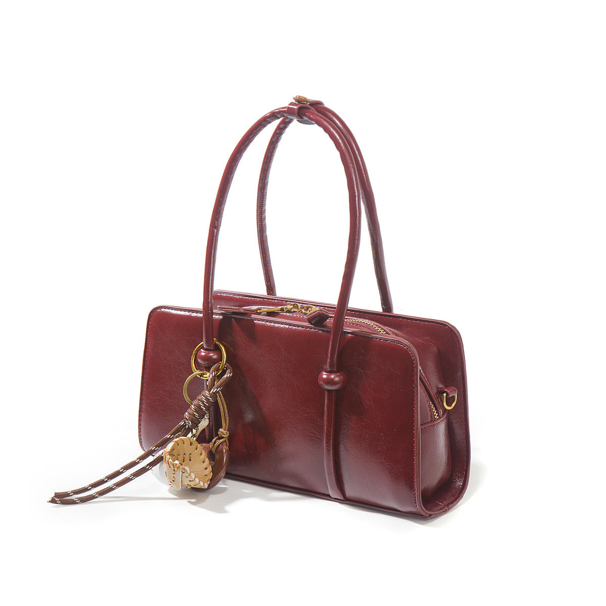 Women's High-grade Retro Portable Simple Niche Underarm Bag