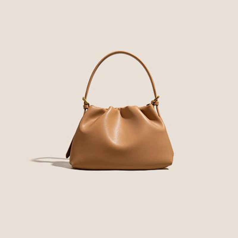 Women's Niche High-grade Portable Fashionable First Layer Women's Shoulder Bag