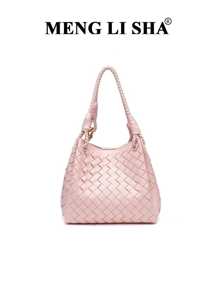 Women's Personalized Retro Woven Hand Carrying Parachute Women's Handbag