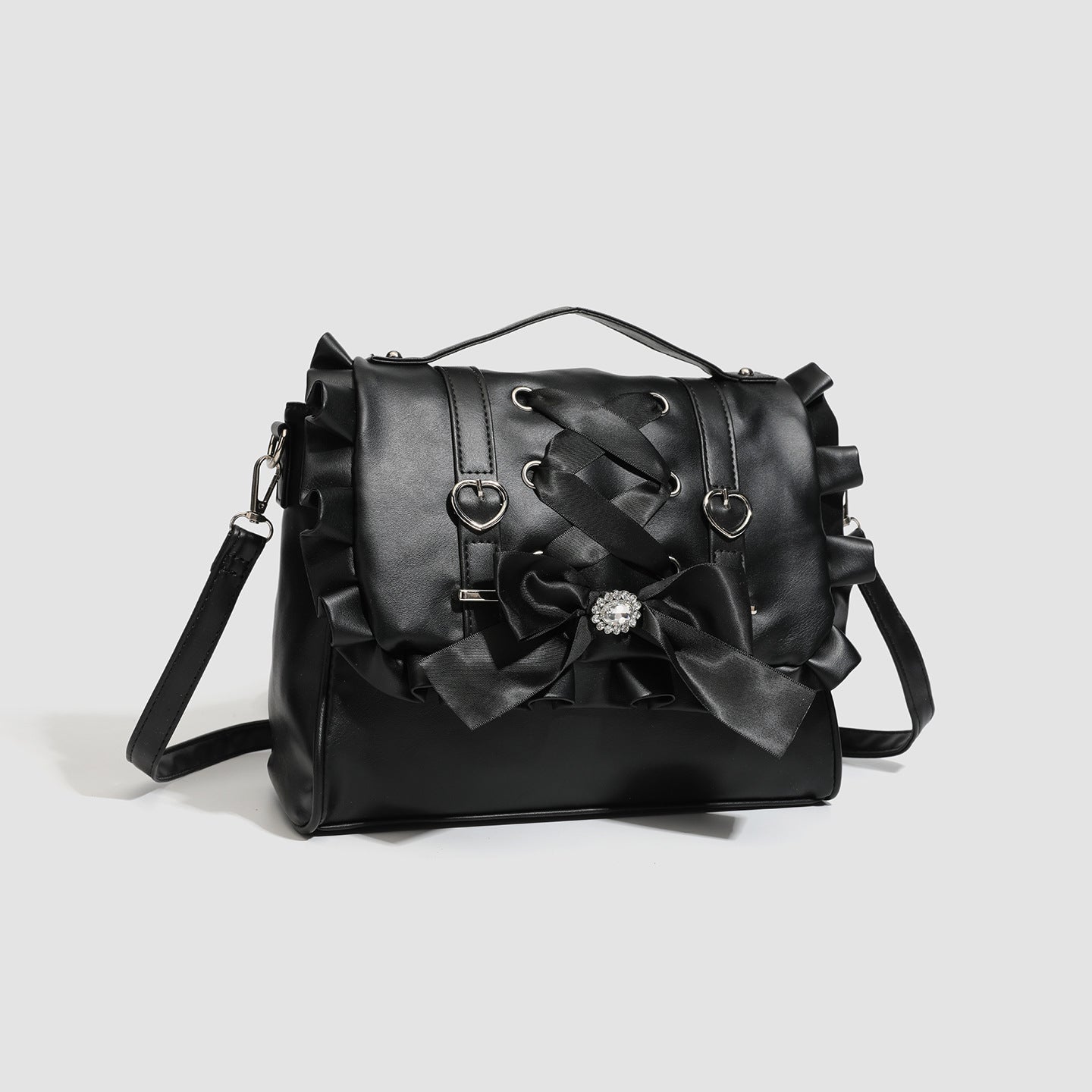 Women's Lolita Bow Control Strap Love Portable Women's Backpack