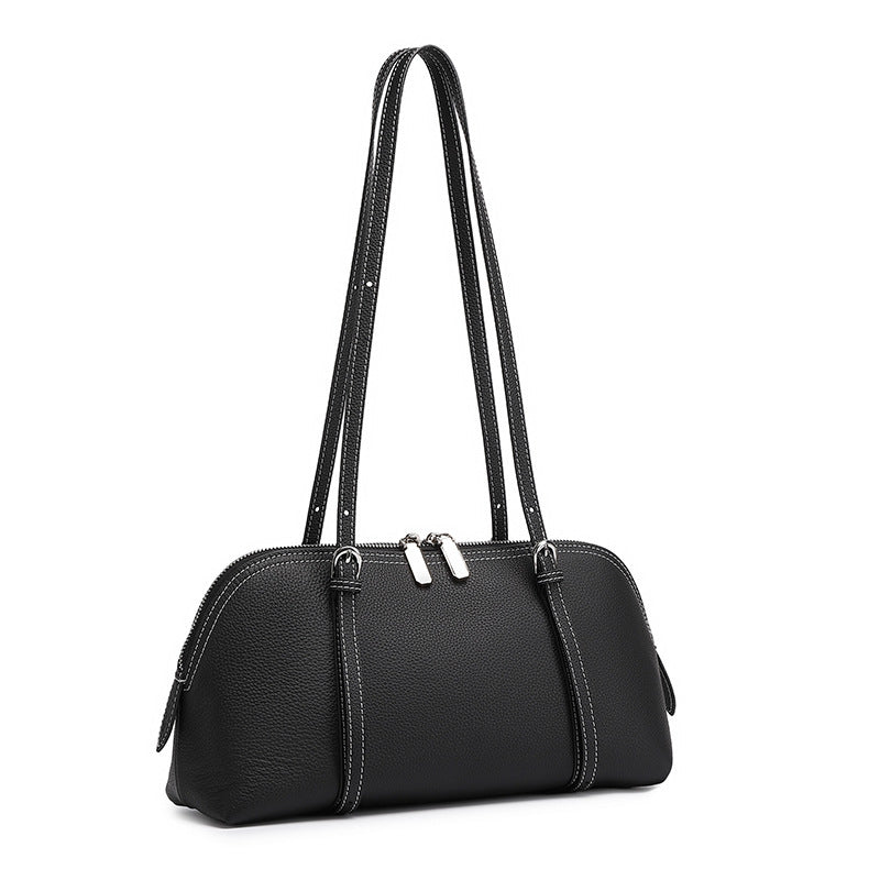 Women's Genuine Leather Simple Commuting Fashion Underarm Women's Shoulder Bag