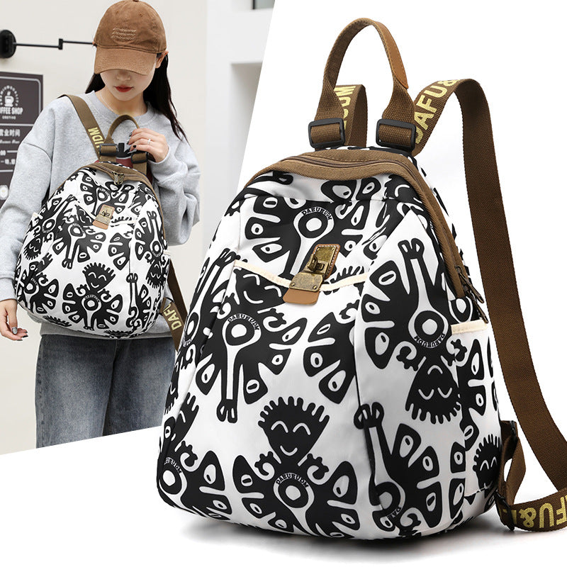 Popular Women's Printed Fashion Design Leisure Women's Backpack