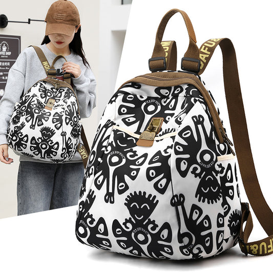 Popular Women's Printed Fashion Design Leisure Women's Backpack