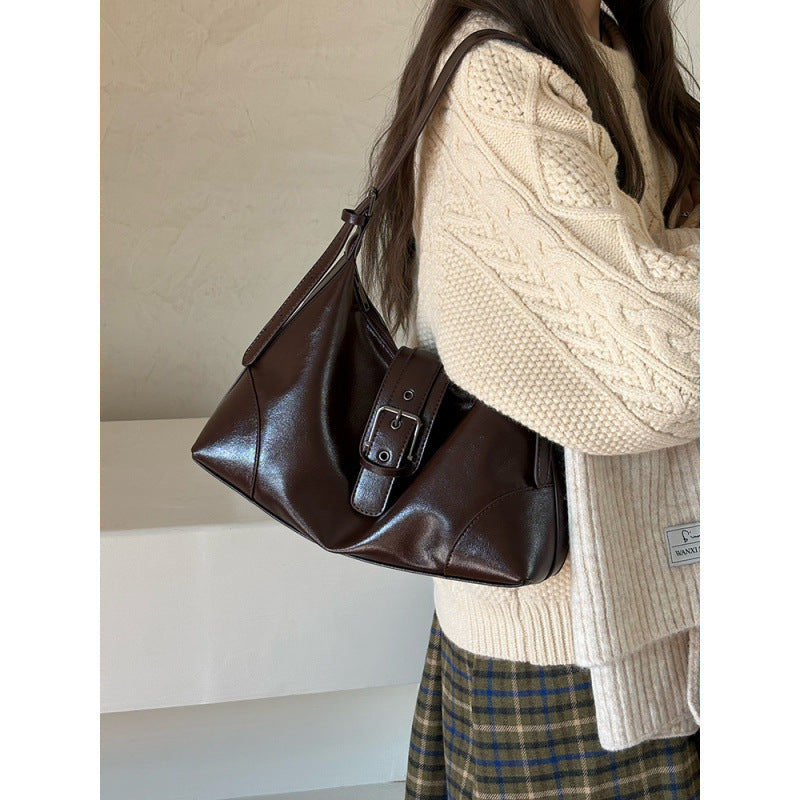 Niche Commuter Retro High-grade Lazy Underarm Fashion Bags