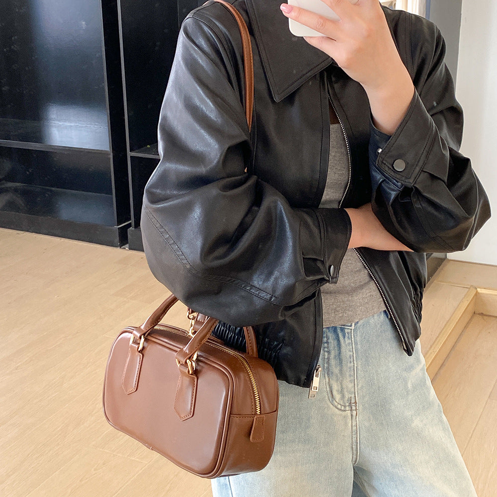 Women's Korean Style Niche Design Simple Classic Bucket Bag