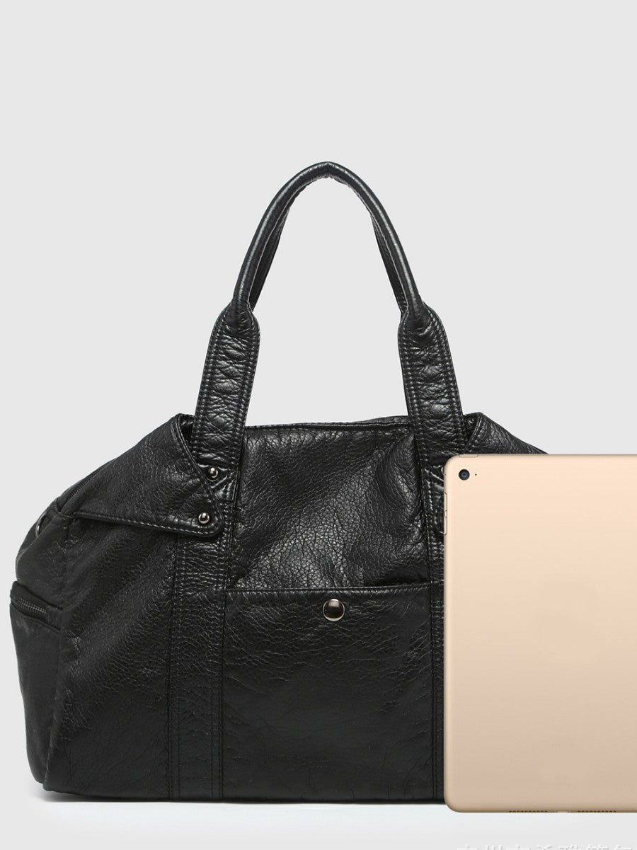 Fashion American Retro Waste Soil Wind Large Capacity Bags