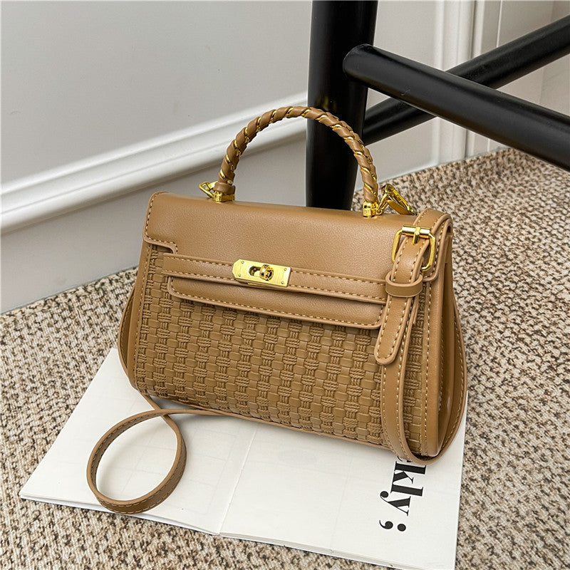 Women's Simple Fashion Western Style High Sense Small Square Bags