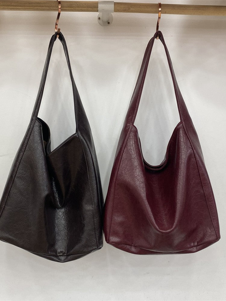 Women's Large Capacity Winter Korean Texture Trendy Simple Bags