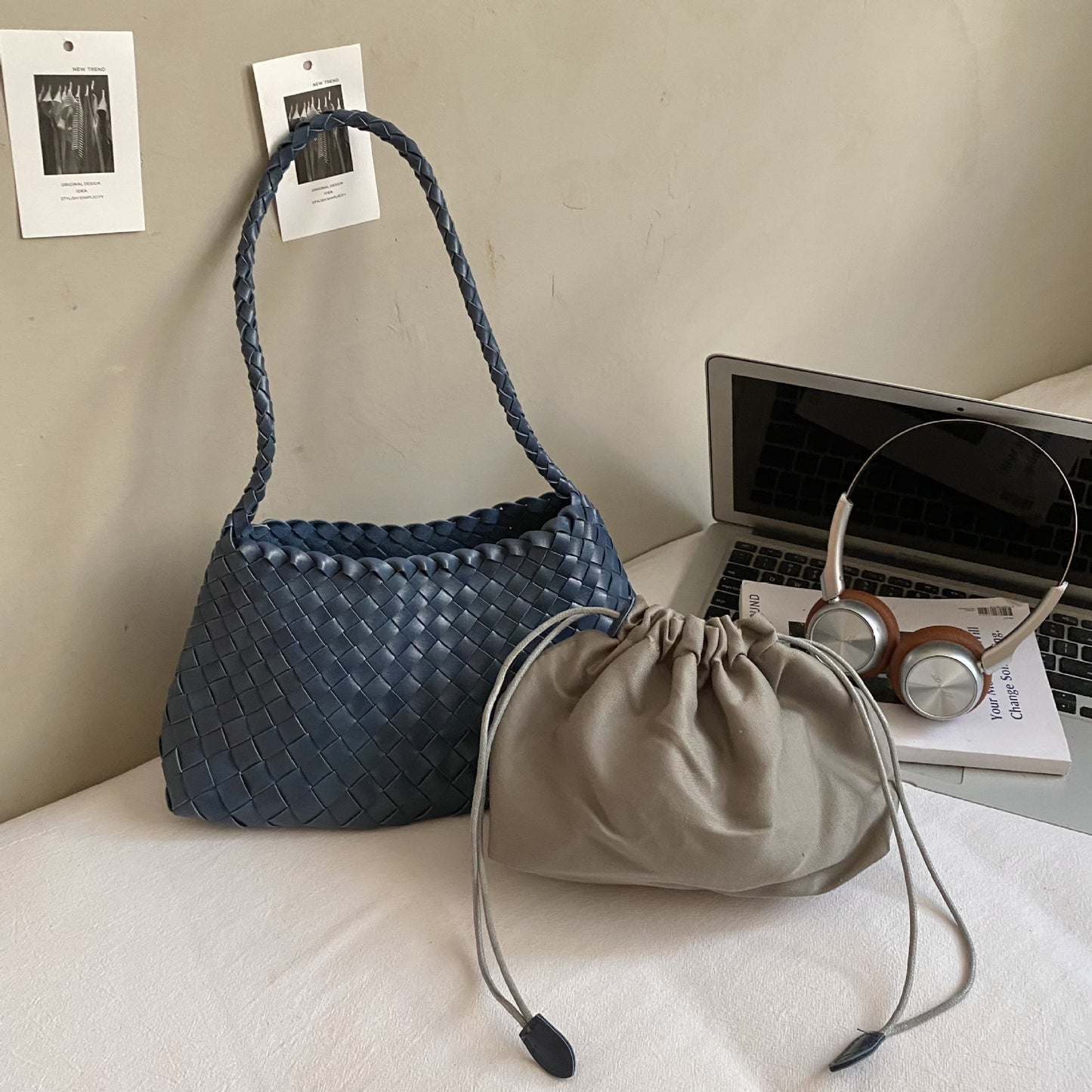 Minority Commuter Hand-woven French Vacation Vegetable Women's Shoulder Bag