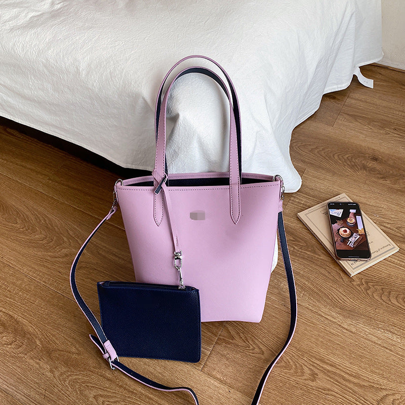 Women's Double-sided Portable Mother Thickened Shopping Commuting Trend Bags