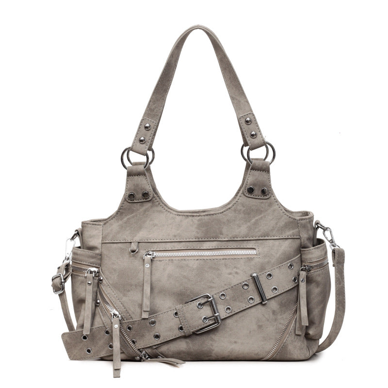 Women's Sweet Cool Hot Style Underarm Locomotive Dumpling Bags
