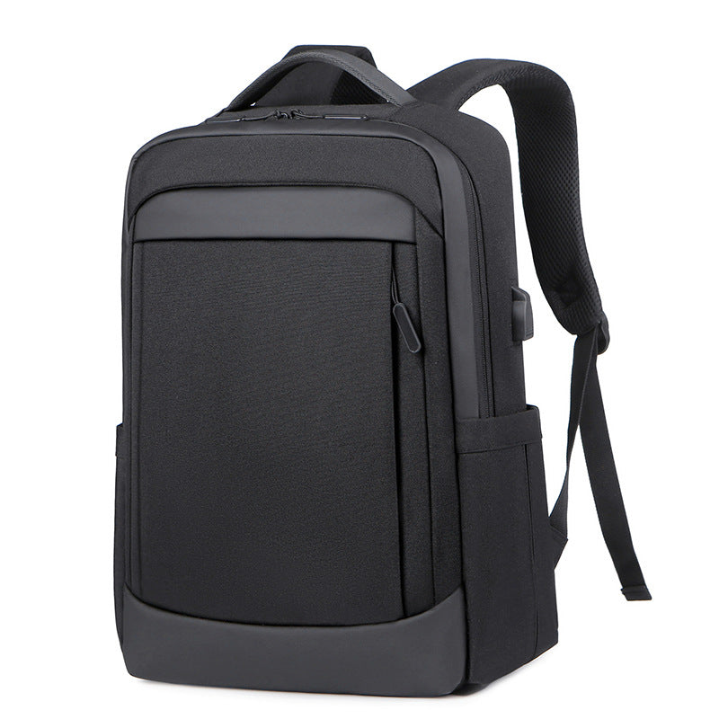 Trendy College Large Capacity Waterproof Computer Business Backpack