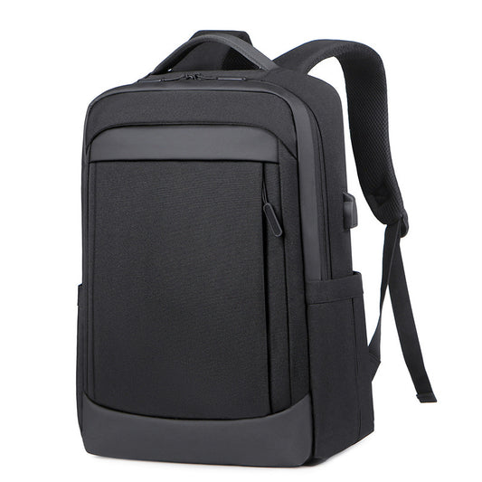 Trendy College Large Capacity Waterproof Computer Business Backpack