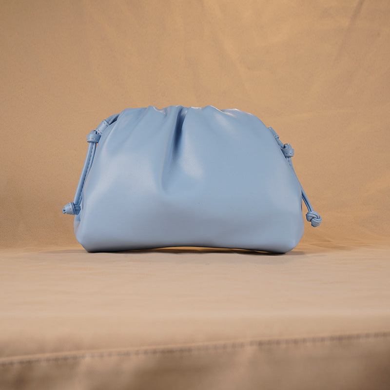 Women's Pleated Dumpling Commuter Solid Color Simple Bags