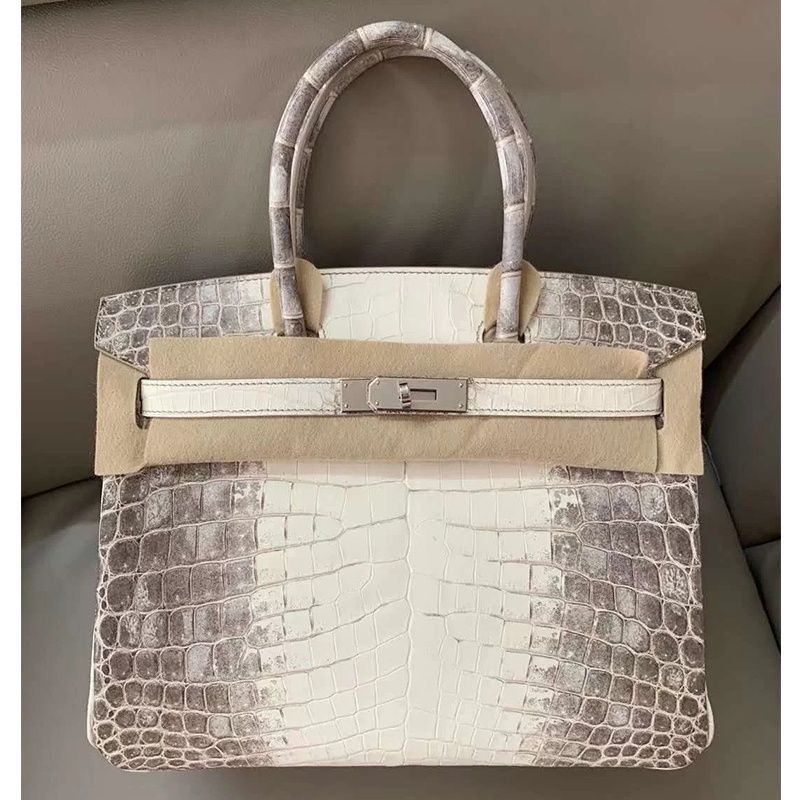 Women's Gradient Crocodile Pattern Genuine Leather Commuter Women's Handbag