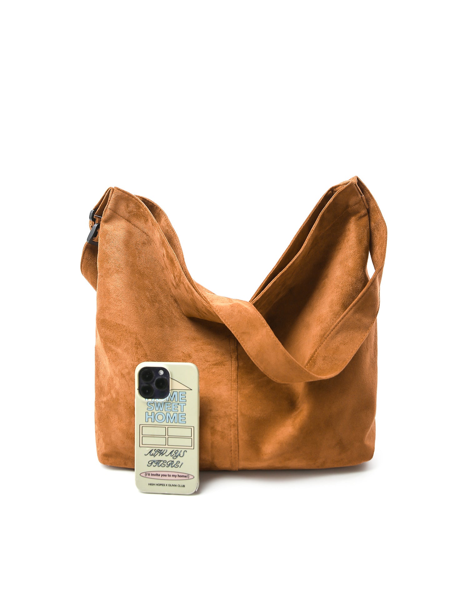Women's Frosted Deerskin Veet Trendy Daily Commuter Style Women's Messenger Bag