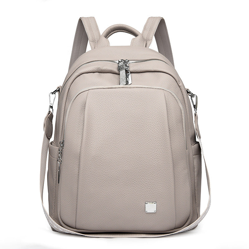 Women's Fashion Matching Simple Large Capacity Lightweight Backpacks
