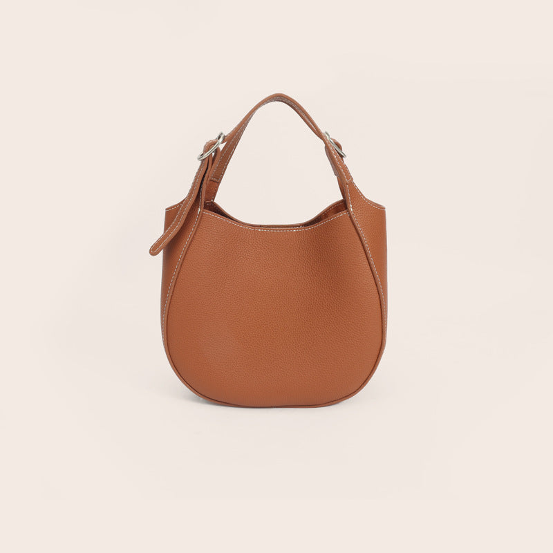 Women's Genuine Leather High-grade First Layer Cowhide Women's Handbag