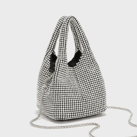 Women's Dinner Fashion Chain Diamond Full Portable Bags