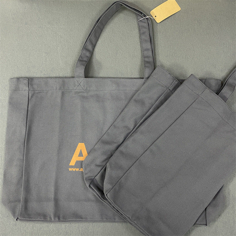 Popular Single Printed Portable Letter Denim Canvas Bags