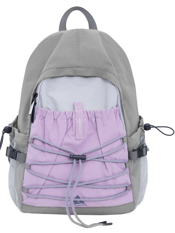 Women's Greyish Purple Lightweight Fitness Hiking Cycling Bags