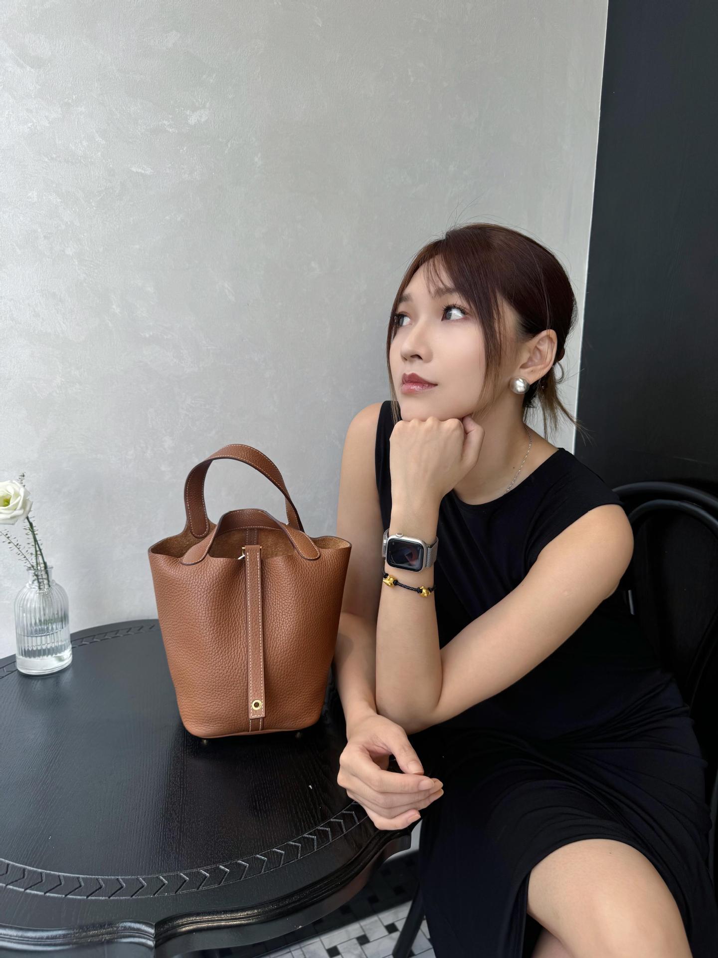 Steel Hardware Half Hand Sewing Wax Line Vegetable Basket Bucket Bags