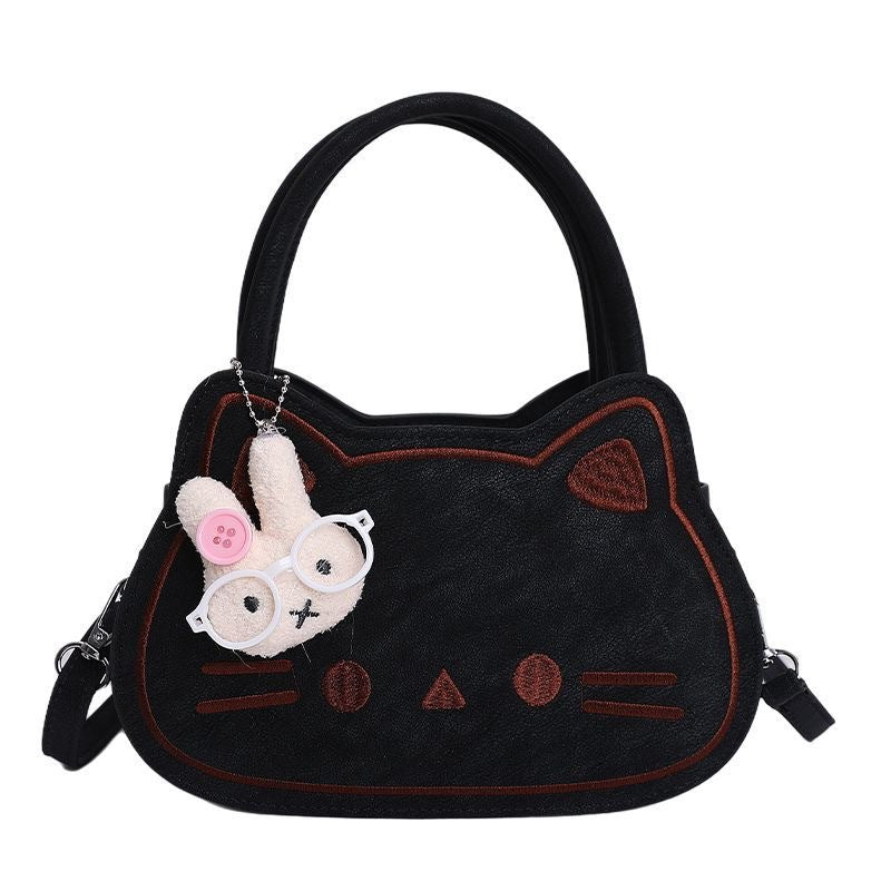 Women's Korean Style Cartoon Kitten Cute Fashion Leisure Backpack