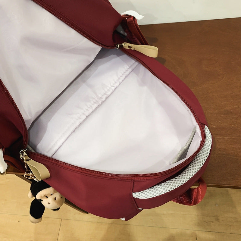 Junior High Trendy Style Computer Large Leisure Backpack
