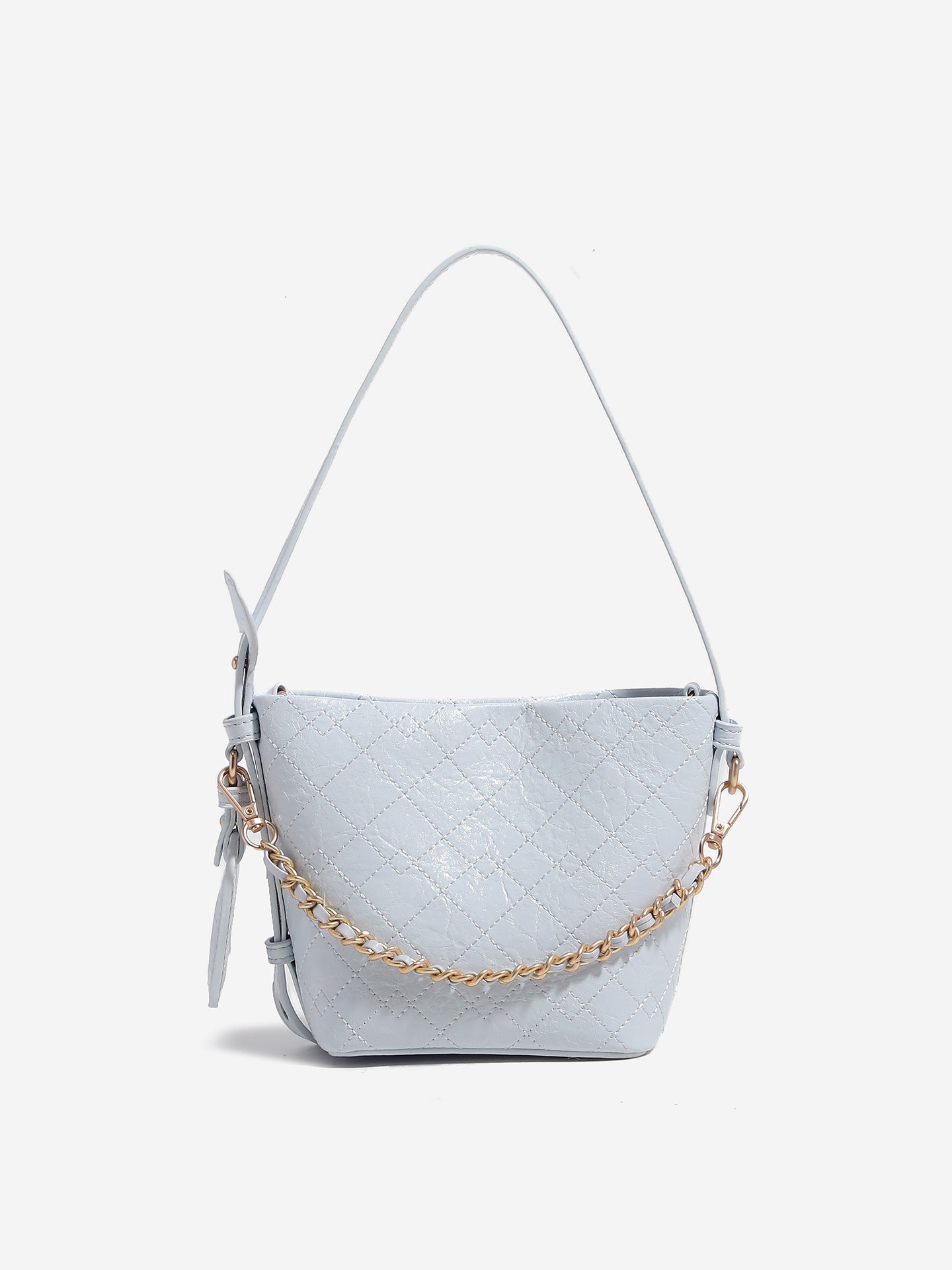 Women's Cherry Blossom Pink Love Spring Rhombus Chain Bags