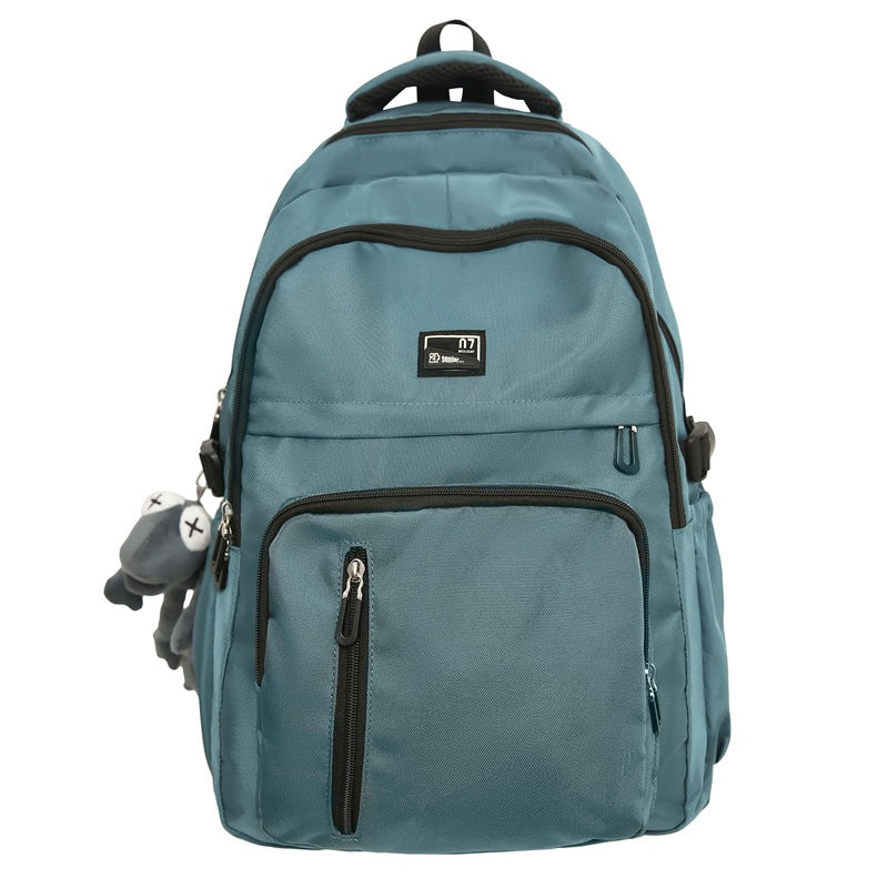 Women's & Men's Versatile Large Capacity Nylon Fashion Early Leisure Backpack