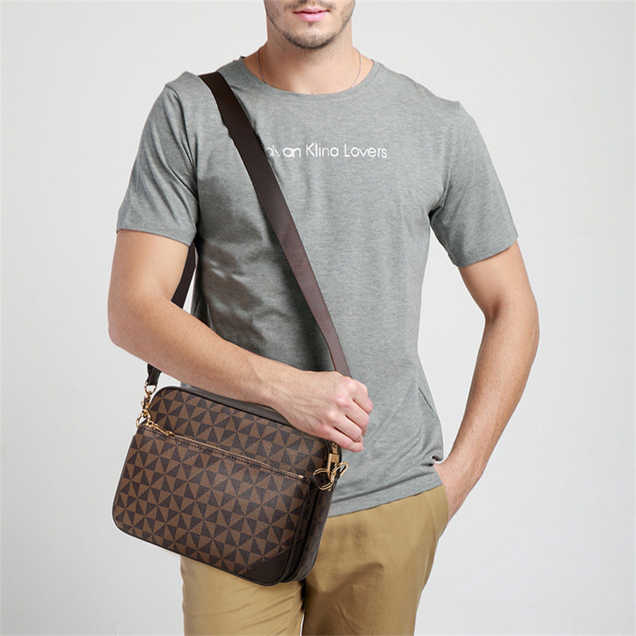 Men's Fashion Three-piece Set Mahjong Presbyopic Bags
