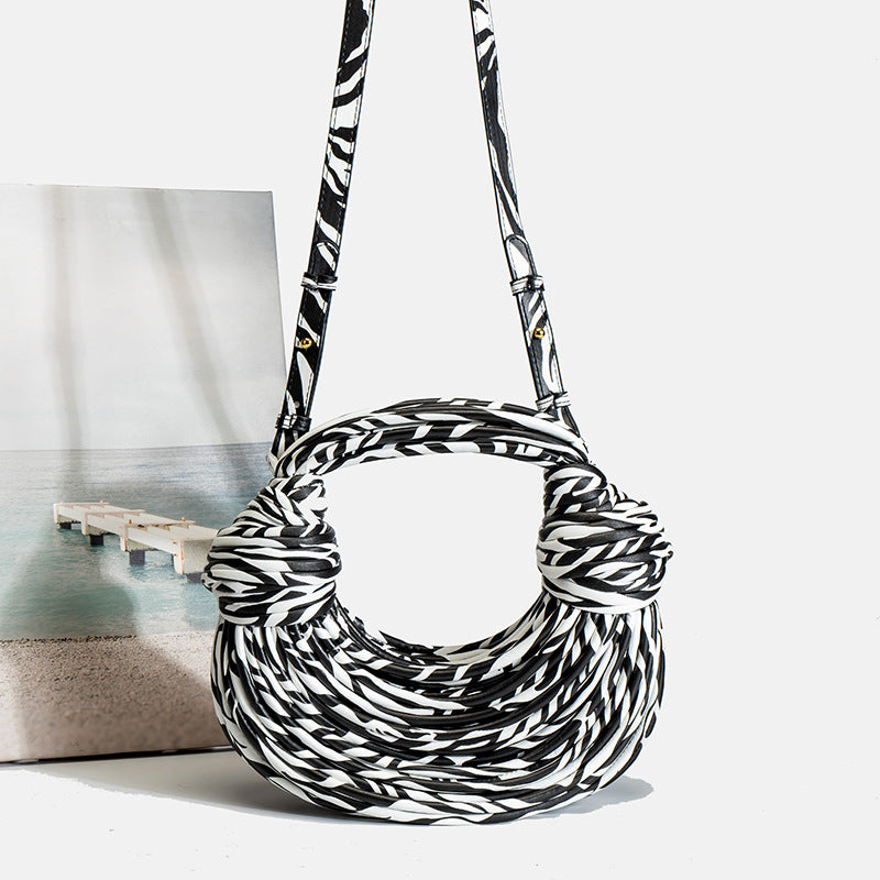 Women's Summer Niche Fashion Creative Personalized Trend Woven Women's Handbag