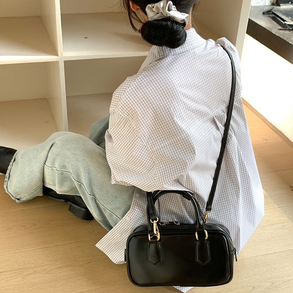 Women's Korean Style Niche Design Simple Classic Bucket Bag