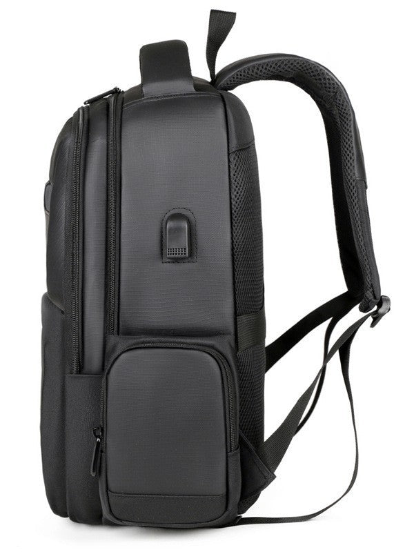 Men's Large Capacity Business Simple Western Style Multifunctional Backpacks